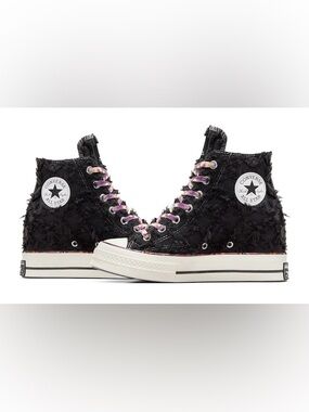 Limited Edition Converse x Isabel Marant Chuck 70 Raven Internal Wedge High Top